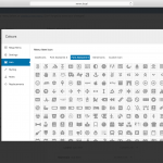 FontAwesome selector admin screenshot