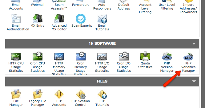 cpanel-php-variables-manager