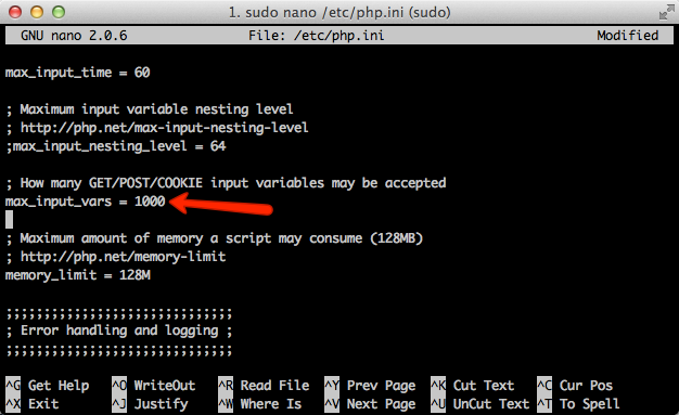 max-input-vars-php-ini
