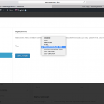 Screenshot of the WooCommerce replacement option in Max Mega Menu